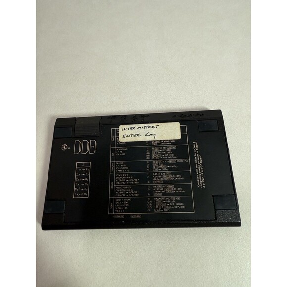 HP 12C Financial Calculator – Vintage – Works, Intermittent ENTER Key - Picture 2 of 2